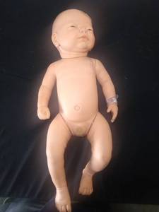 lot 3063 image: Laedarl Girl 21 Living Soft Vinyl Reborn Dolls Kits Baba Soft Vinyl Silicone Handmade
