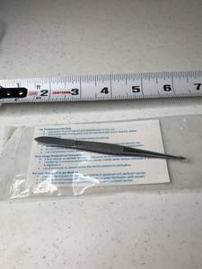 lot 5076 image: Vantage Splinter Fine Points Forceps 4 12 Inch
