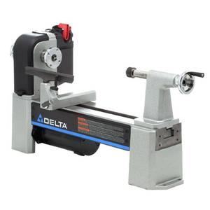 lot 7549 image: DELTA 11-in x 36-in Variable Speed Wood Lathe
