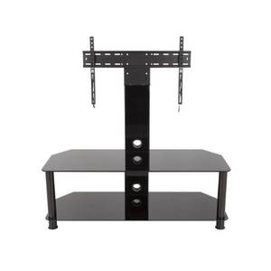 lot 9296 image: AVF Stand with TV Mount for TVs up to 65, Multiple Colors