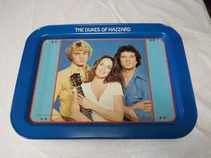 lot 112 image: Vintage Dukes of Hazzard Metal Lap Tray