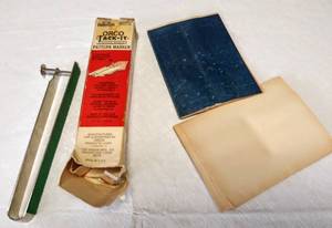 lot 130 image: Vintage ORCO Pattern Marker in Original Box
