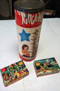 lot 134 image: Vintage Ringa-Majic Game & 2 Puzzles