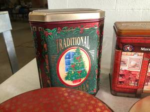 lot 9376 image: Tins