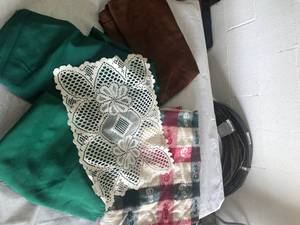 lot 9384 image: Christmas Tablecloth Lot