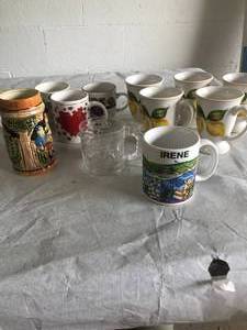 lot 9392 image: Cups & Mugs