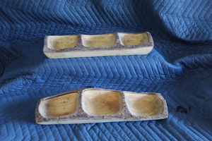 lot 9435 image: Unique Wood Tray