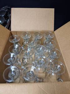 lot 7385 image: (15) Glass Irish Coffee Mugs