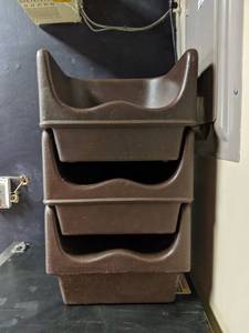 lot 7398 image: (3) Booster Seats And High Chair
