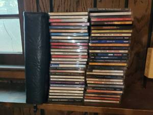 lot 5251 image: Lot of CDs including CD Case of Country, Rock, Holiday Classics