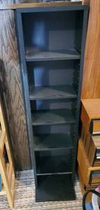 lot 5252 image: Black CD Shelf Holder