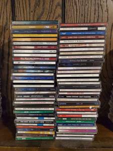 lot 5254 image: Lot of CDs (Mixed Genre) Country, Rock, Holiday, Blues and More