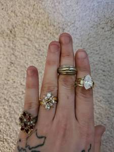 lot 5349 image: Lot of Costume Rings