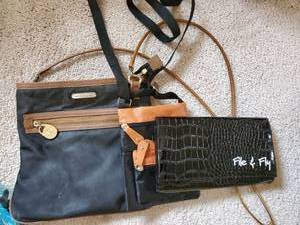 lot 5360 image: Lot of Satchel Purses and Passport Pouch