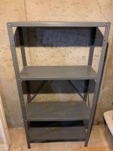 lot 8212 image: Metal Storage Rack