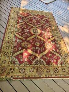 lot 6349 image: Red Area Rug