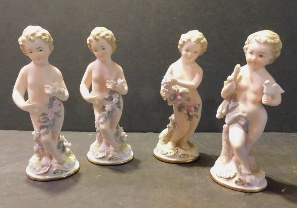 lot 1102 image: Lefton Angels (4 ea)