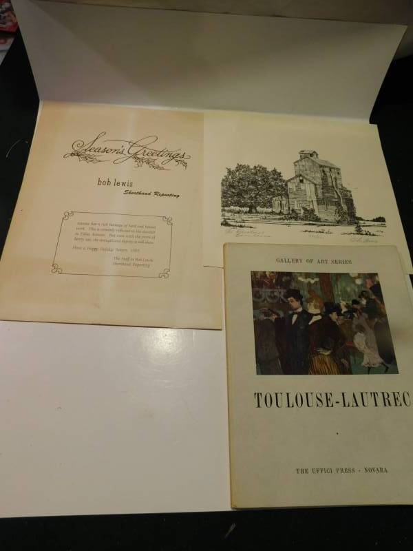 lot 1282 image: Bob Lewis signed print