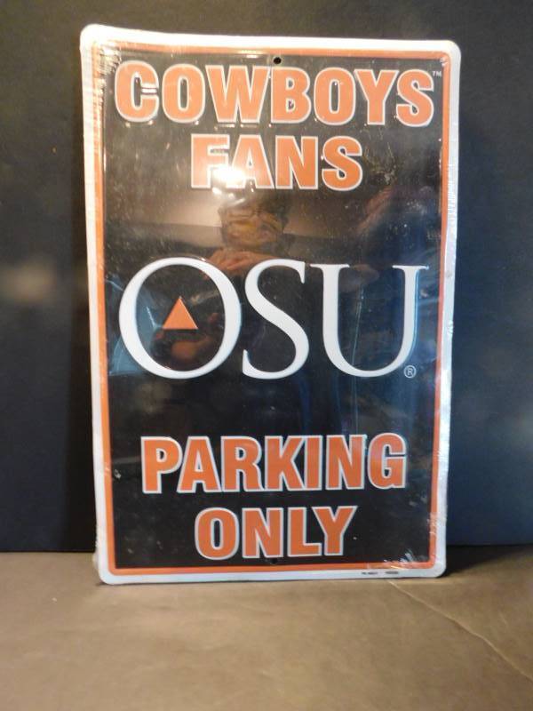 lot 1515 image: Oklahoma State Sign