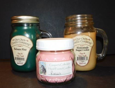 lot 1536 image: Jar Candles (3 ea)