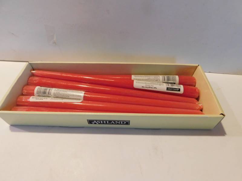 lot 1539 image: Taper Candles (6 ea) - NEW