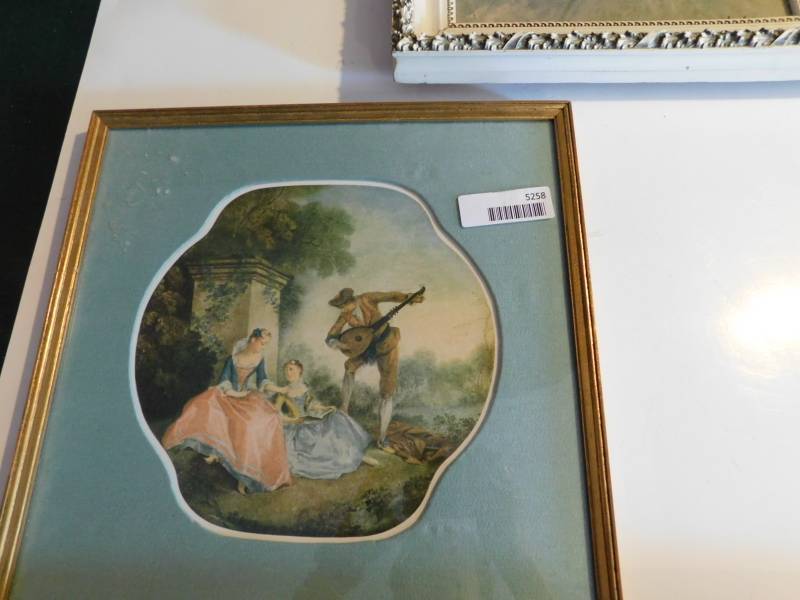 lot 5258 image: Framed Pictures (2 ea)