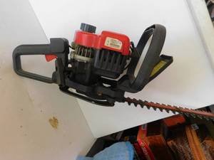 lot 1051 image: Gas Powered Hedge Trimmer
