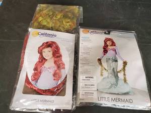lot 4443 image: Little Mermaid Costume Medium Plus