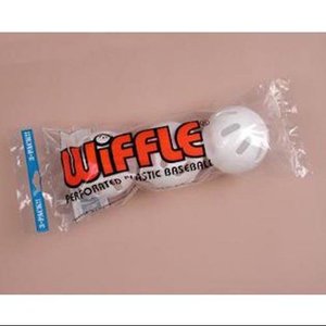 lot 7667 image: 3 Baseball Official Wiffle Balls in Polybag