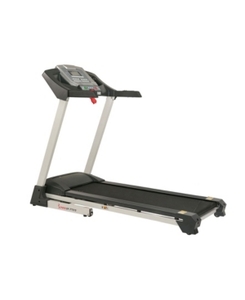 lot 1287 image: Sunny Health & Fitness SF-T7515 Smart Treadmill with Auto Incline, Sound System, Bluetooth and Phone Function