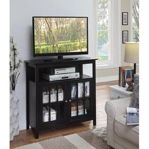 lot 1307 image: Convenience Concepts Big Sur Highboy TV Stand
