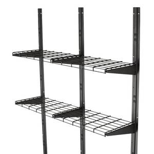 lot 1334 image: Shed Shelf System - Black - Suncast