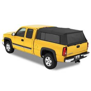 lot 3547 image: Bestop 76303-35 Black Diamond Supertop for Truck Bed Cover for 1997-2017 Chevy SilveradoGMC Sierra 150025003500, 6.5 Bed