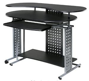 lot 3544 image: OneSpace Regallo Expandable L Computer Desk