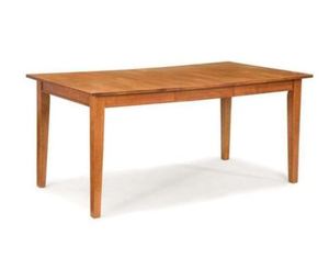 lot 3543 image: Arts and Crafts Cottage Oak Table by Home Styles (Table Only)