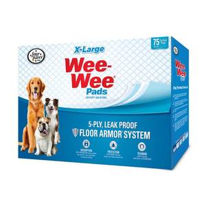 lot 3604 image: Four Paws XL Wee-Wee Pads, 28 x 34 in, 75 Count