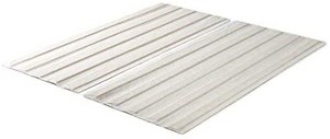 lot 3611 image: Zinus Annemarie Solid Wood Bed Support Slats Fabric-covered Bunkie Board, Full