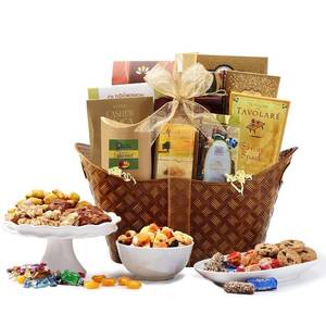 lot 3693 image: Broadway Basketeers Gourmet Gift Basket, Classic Favorites