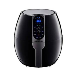 lot 3704 image: GoWISE USA 3.7-Quart 8-in-1 Electric Programmable Air Fryer, Black