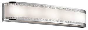 lot 3666 image: Kichler 45854LED Bathroom Fixtures Contessa Indoor Lighting Vanity Light Chrome