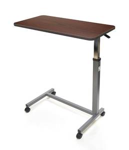lot 3669 image: Invacare Overbed Table, with Auto-Touch Height Adjustment, 6417