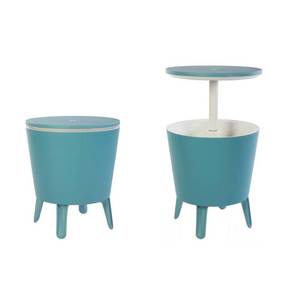 lot 3729 image: Keter 7.5 Gallon Cool Bar Modern Beverage Cooler Table
