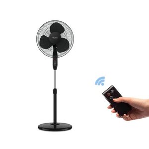 lot 3779 image: Pelonis 16 Oscillating Stand Fan with Remote, FS40-8JRB