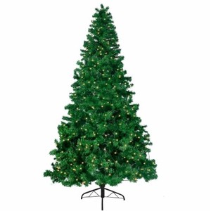 lot 3791 image: Joiedomi 7.5 Ft Prelit Ft 1450 Branch Tips, Green W 660 Led Lights