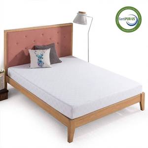 lot 3838 image: Zinus 6 Inch Gel-infused Green Tea Memory Foam Mattress, Full