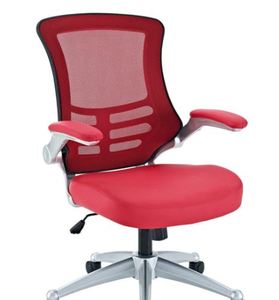 lot 3591 image: Office Chair Office Chair Modway Armor Red
