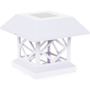lot 1637 image: GreenLighting Outdoor Garden Patio Summit Solar Powered Post Cap Light