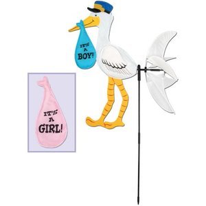 lot 1650 image: Stork Wind-Wheel Party Accessory (1 count) (1Pkg)