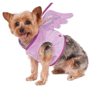 lot 1654 image: My Little Pony Twilight Sparkle Pet Dog Cat Costume Winged Harness Leash-Xl