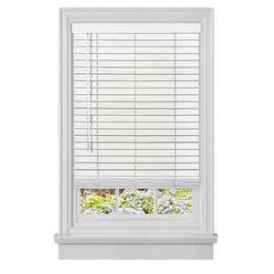 lot 1528 image: Achim Cordless GII Madera Falsa 2 Faux Wood Plantation Blind
